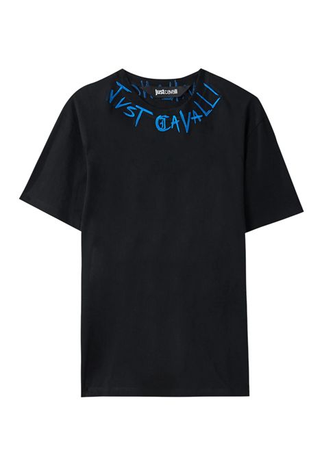 T-shirt  con Logo Graffiti JUST CAVALLI | T-shirt | 79OAHE21 CJ110899